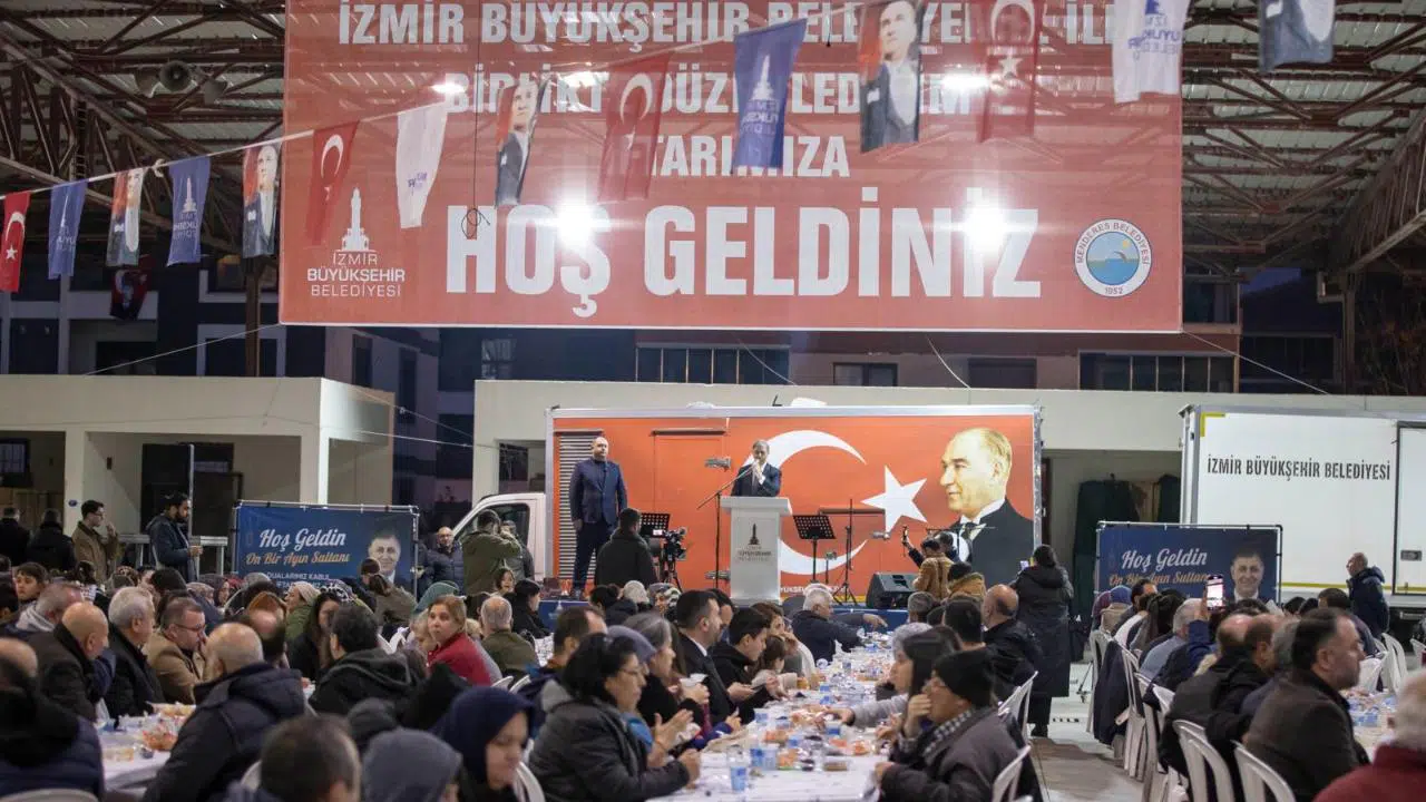Ramazan bereketi Menderes'te