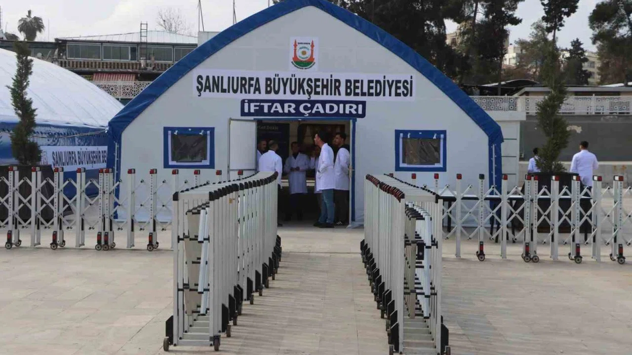Şanlıurfa’da binlerce kişi iftarda buluşuyor