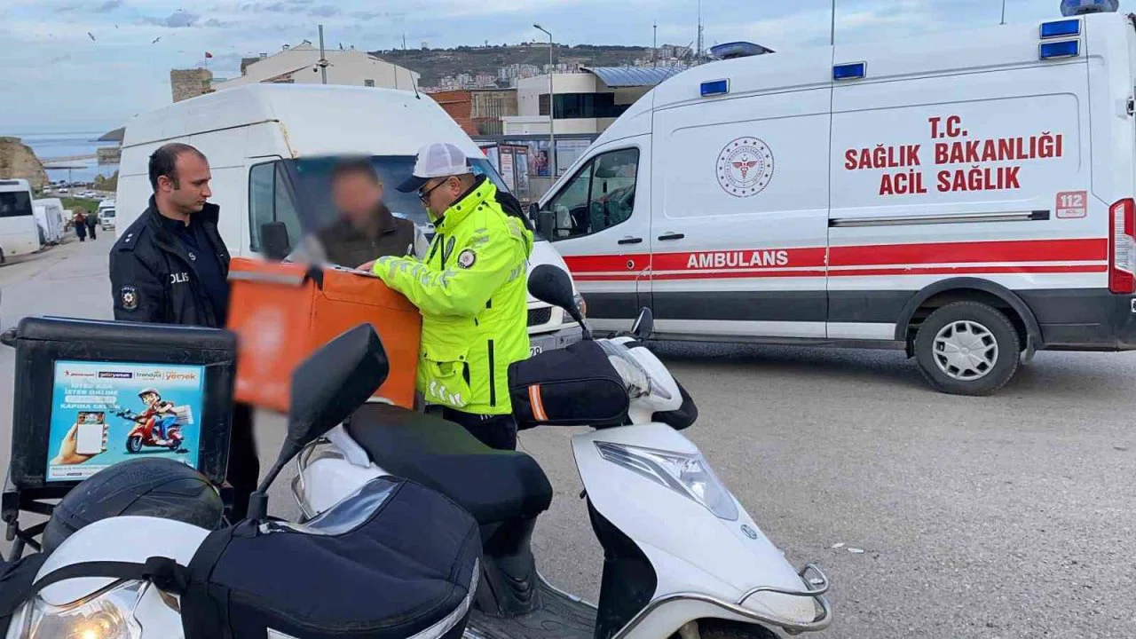 Sinop’ta hatalı sollama kazaya neden oldu: 1 yaralı