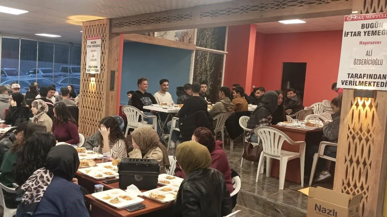 Söke Müftülüğü’nden öğrencilere gönül sofrası