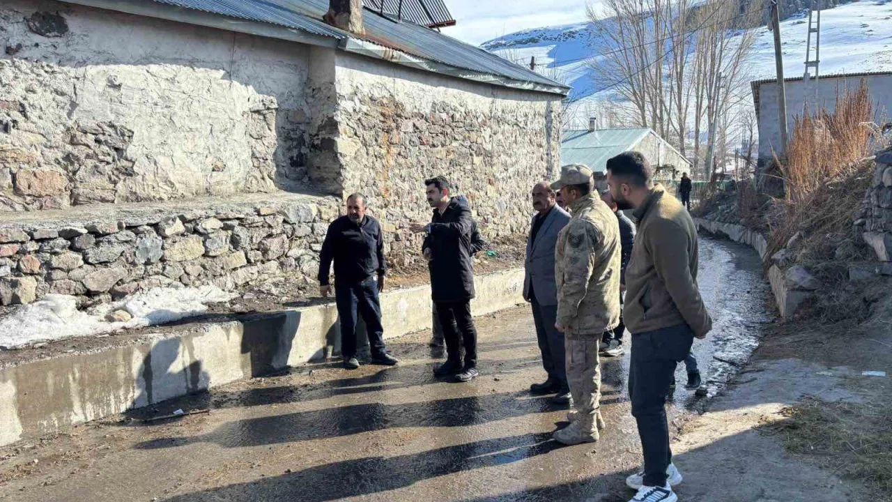 Susuz Kaymakamı Tutal’dan sel ve taşkın riskine karşı yerinde inceleme