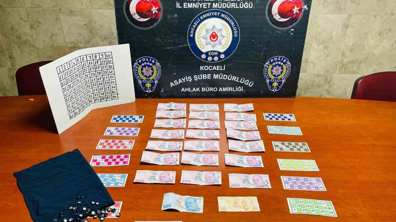 Tombala baskını: Kumar oynayan 7 kişiye 81 bin TL ceza