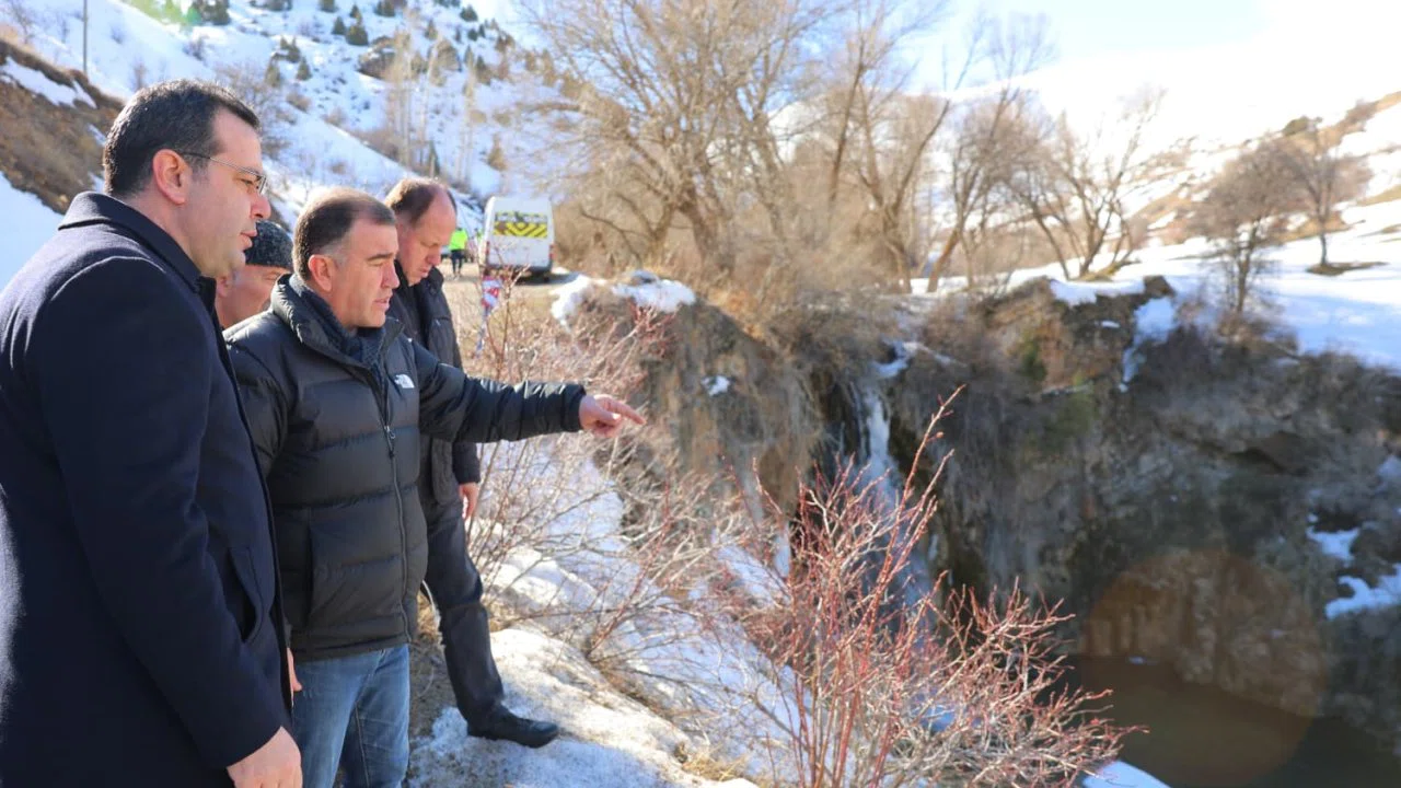 Turizme kazandırılması planlanan Sırakayalar Şelalesi’nde çalışma başlatılacak