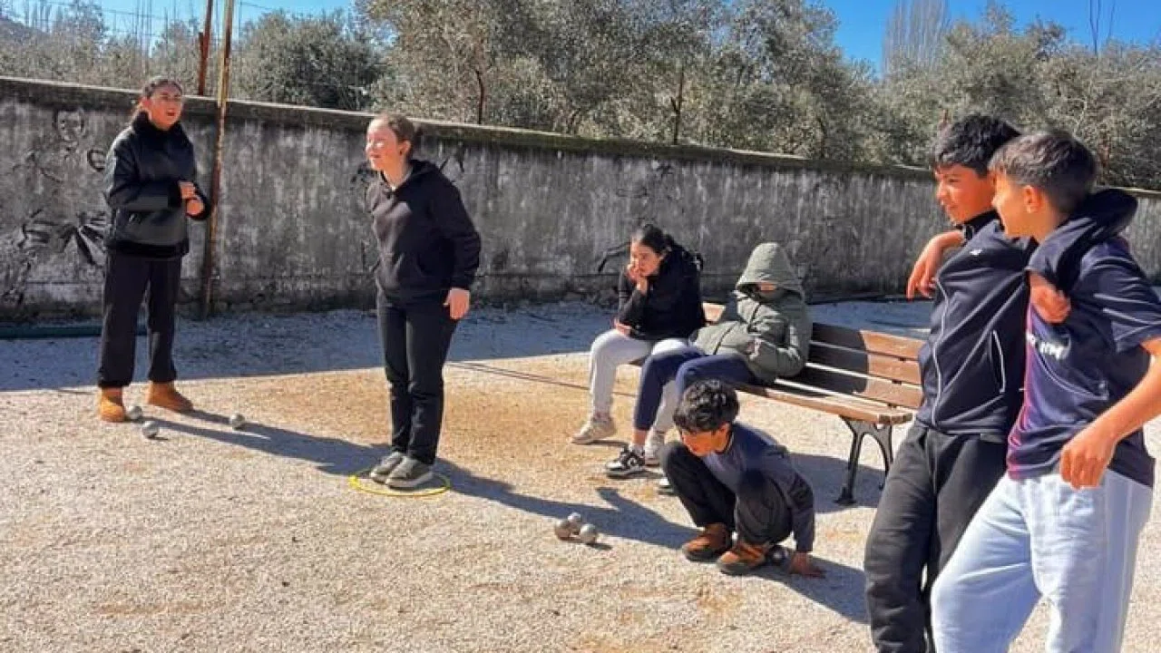 Ula’da Bocce branşı yoğun ilgi görüyor
