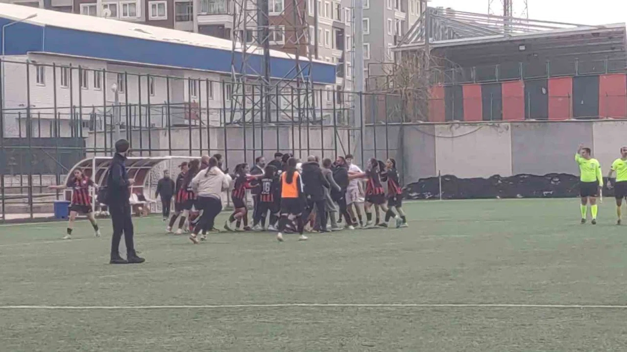 Van’da maç bitti yumruklar konuştu