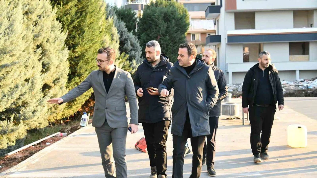 Yeşilyurt Millet Bahçesi’nde çalışmalar hızlandı