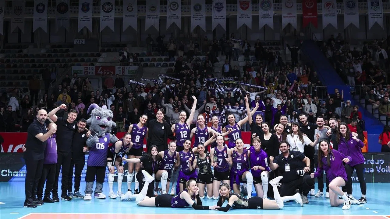 Zeren Spor, Şampiyonlar Ligi’nde çeyrek finale yükseldi