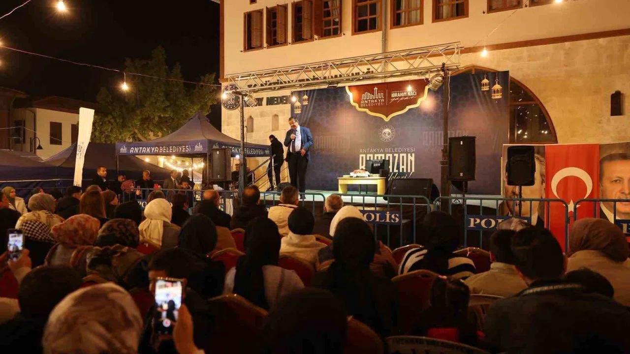 Antakya’da Ramazan etkinlik alanı yoğun ilgi görüyor