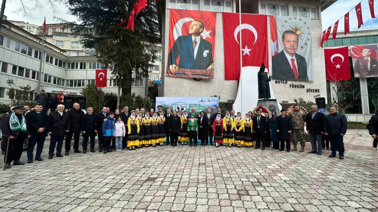 Artvin’in kurtuluşunun 105. yılı kutlamaları