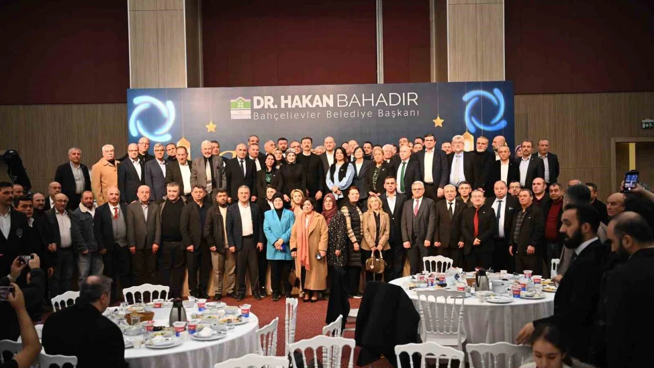 Bahçelievler’de STK’lar iftar sofrasında buluştu