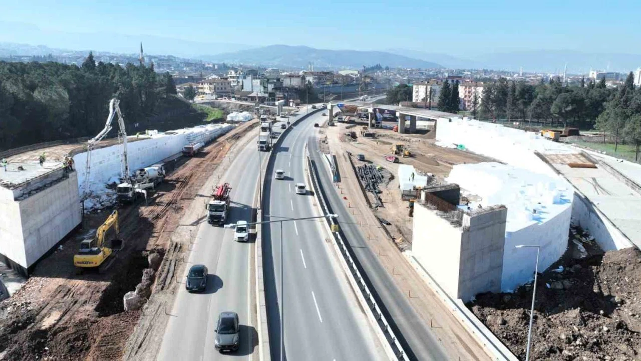 Başiskele Kavşağı projesinin yüzde 54’ü tamamlandı