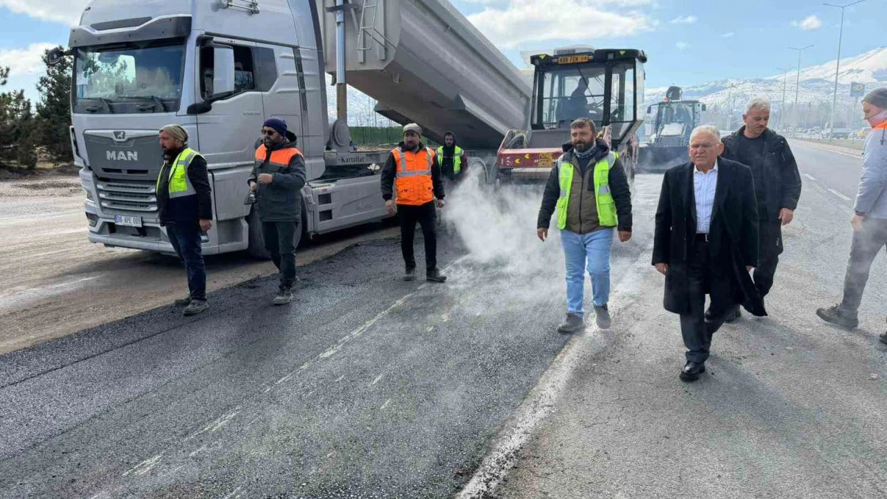 Başkan Büyükkılıç’tan Kartal Kavşağı Projesi öncesi sahada yakın takip