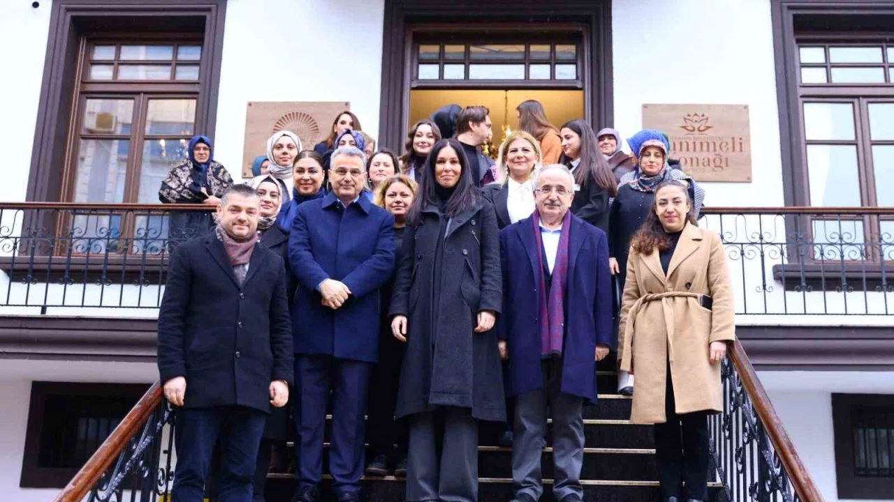 Başkan Kurnaz: "İlkadımlı kadınlarımız için kıymetli bir projeyi hayata geçirdik: Hanımeli Konağı"