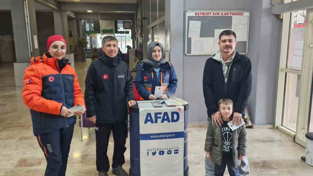 Bayburt’ta Deprem Haftası etkinlikleri tamamlandı