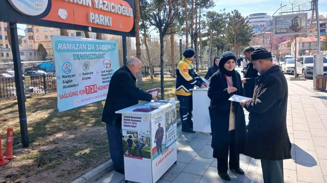 Bayburt’ta vatandaşlar koruyucu sağlık hizmetleri konusunda bilgilendirildi