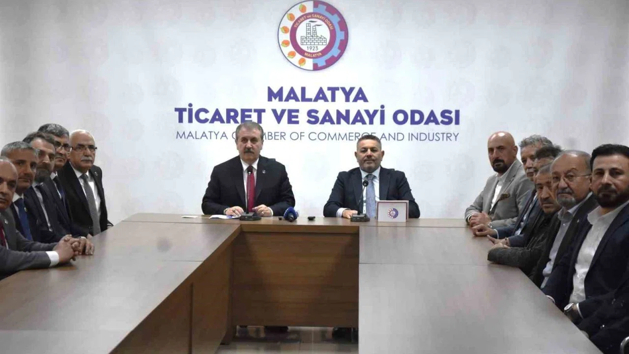 BBP Genel Başkanı Destici’den Malatya TSO’ya ziyaret