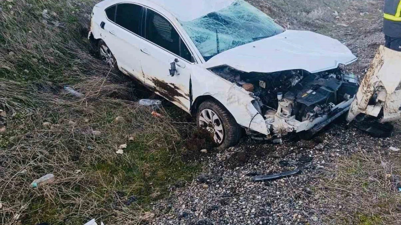 Bingöl’de trafik kazası: 1 yaralı