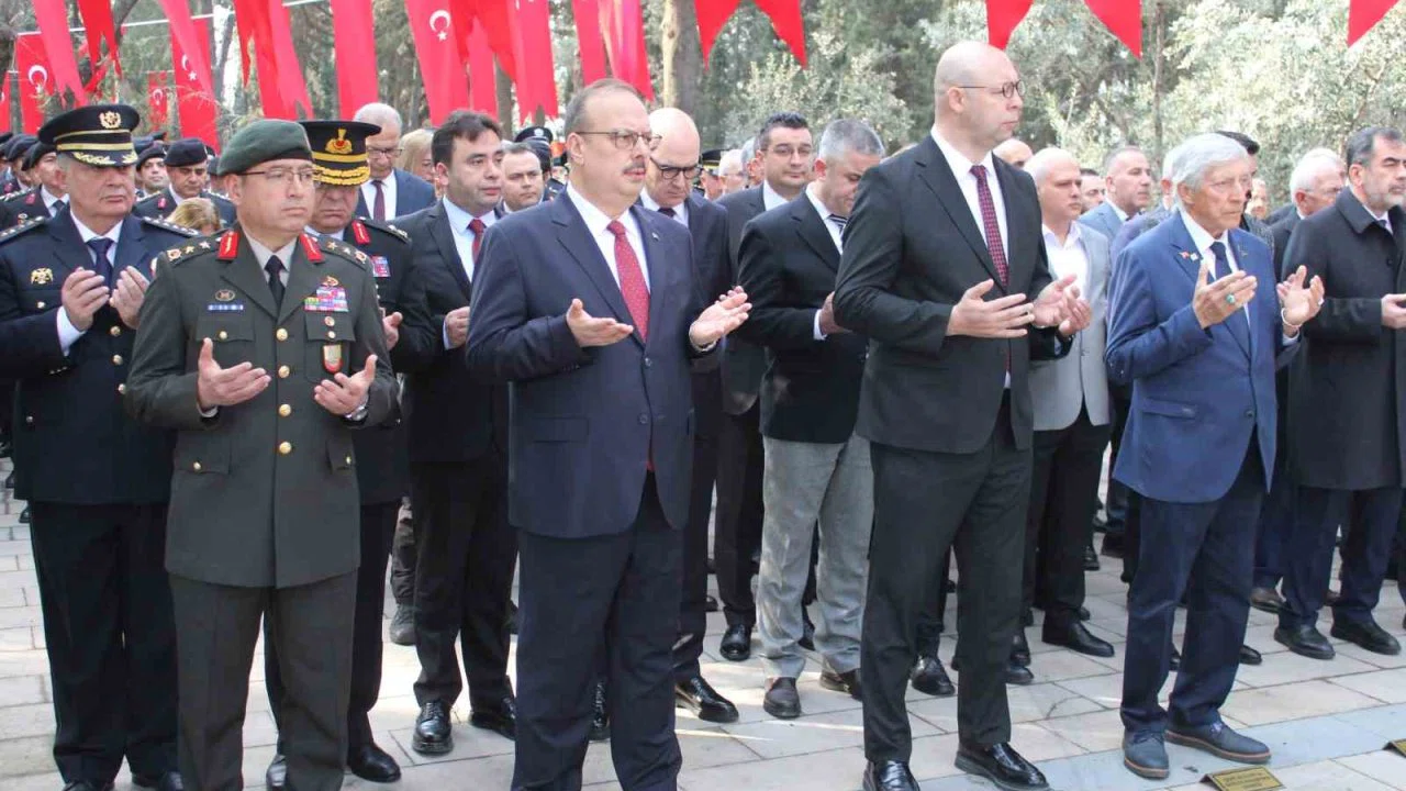 Çanakkale şehitleri Aydın’da dualarla anıldı