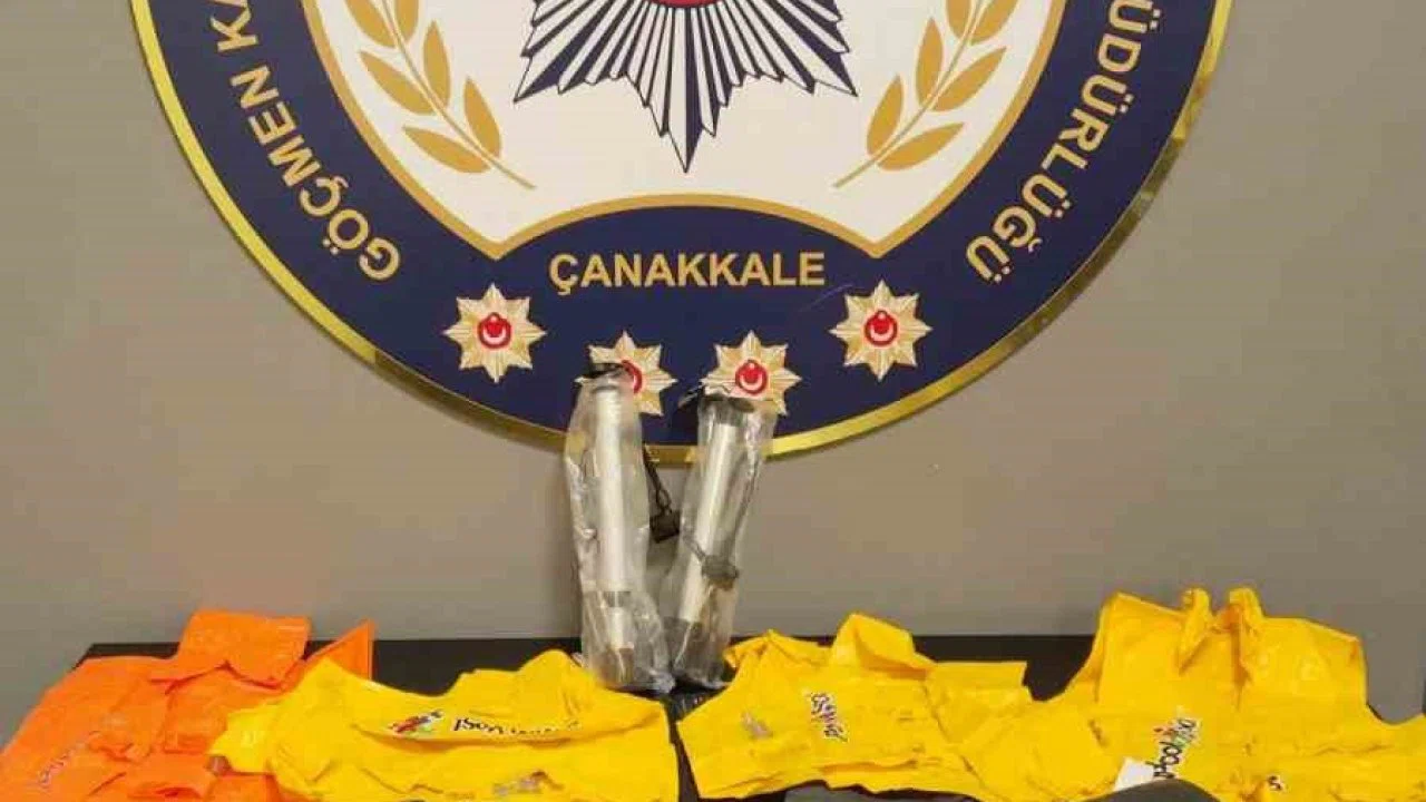 Çanakkale’de 23 düzensiz göçmen yakalandı, 3 organizatör tutuklandı