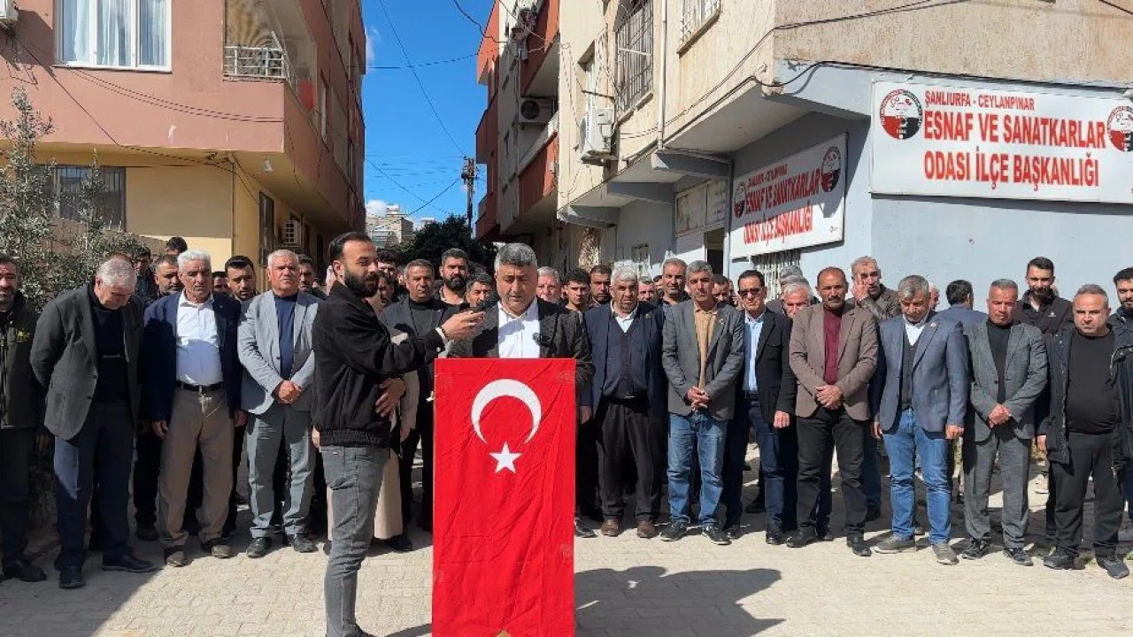 Ceylanpınar’da gümrük kapısı nöbeti