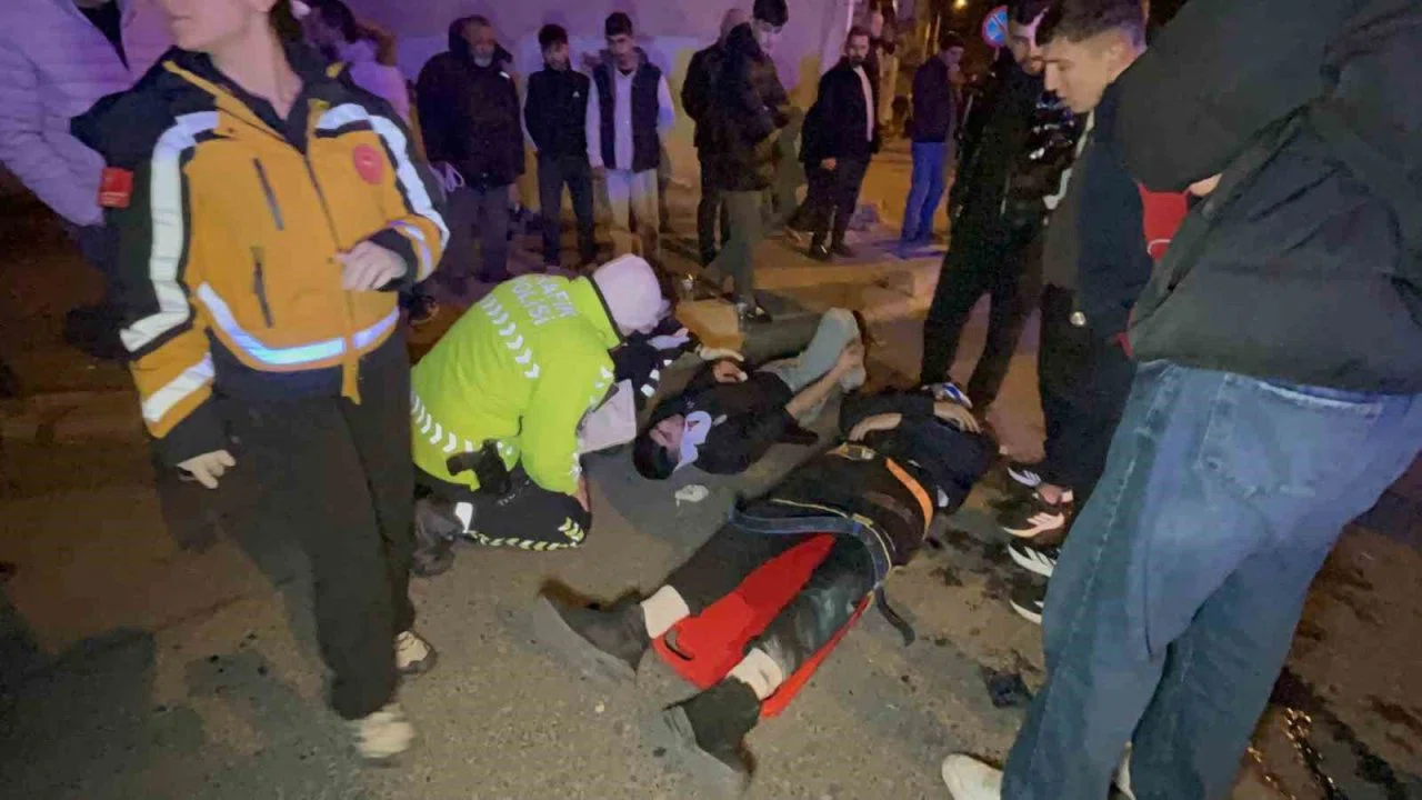 Çorlu’da feci kaza: 2 yaralı