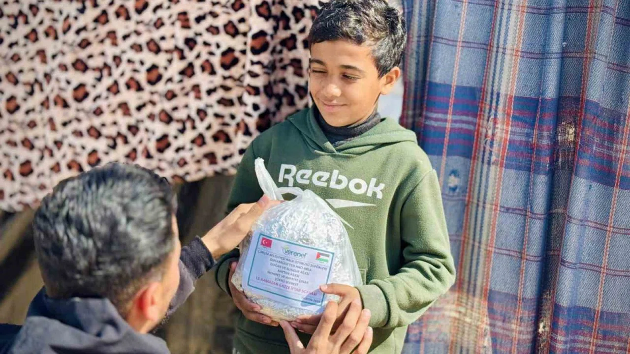 Çorumlu şoförlerden Gazze’ye anlamlı destek