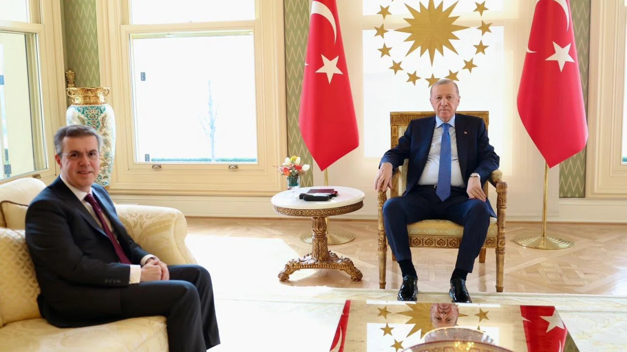 Cumhurbaşkanı Erdoğan, İhlas Holding Yönetim Kurulu Başkanı Ören’i kabul etti