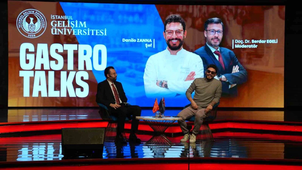 Danilo Zanna, gastronomi kariyerine dair deneyimlerini öğrencilerle paylaştı