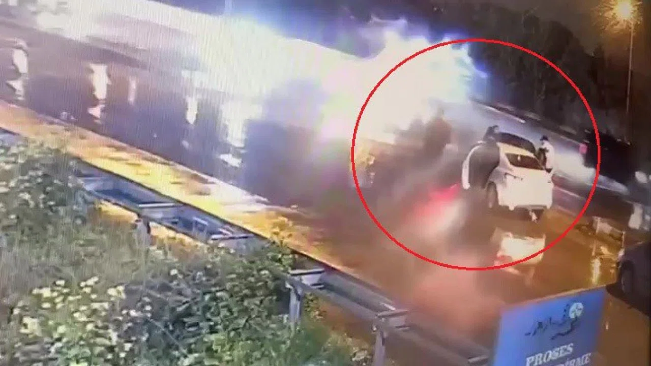 Diş hekimini adım adım takip edip kaza süsü ile durdurup darp ettiler