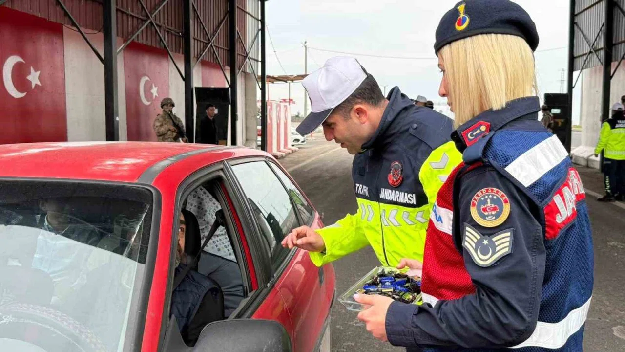 Diyarbakır’da jandarmadan bayram öncesi trafik denetimi