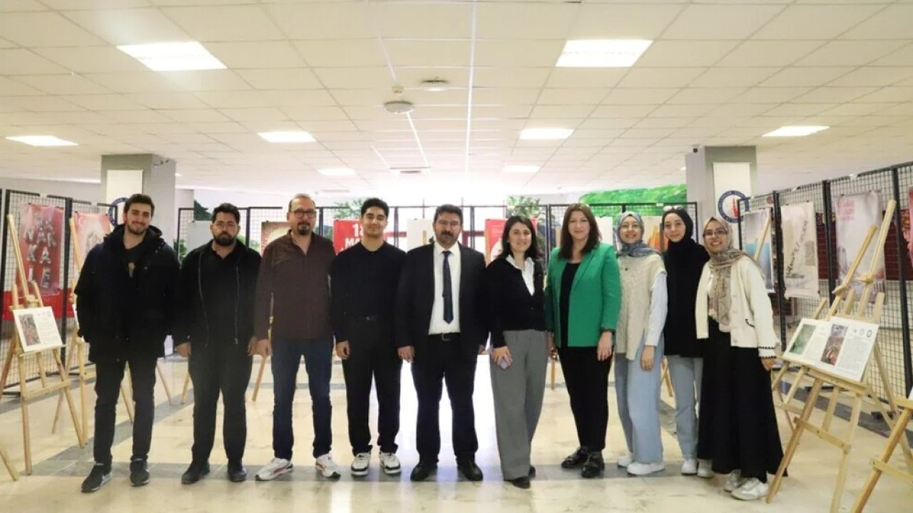 DPÜ’de "Doğadaki Matematiğin İzinde" sergisi açıldı