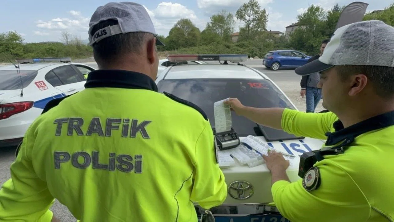 Düzce’de 288 araç trafikten men edildi