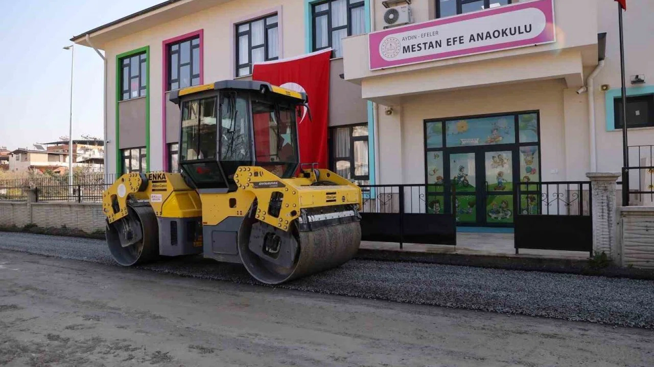 Efeler Belediyesi’nden Umurlu’da yol çalışması