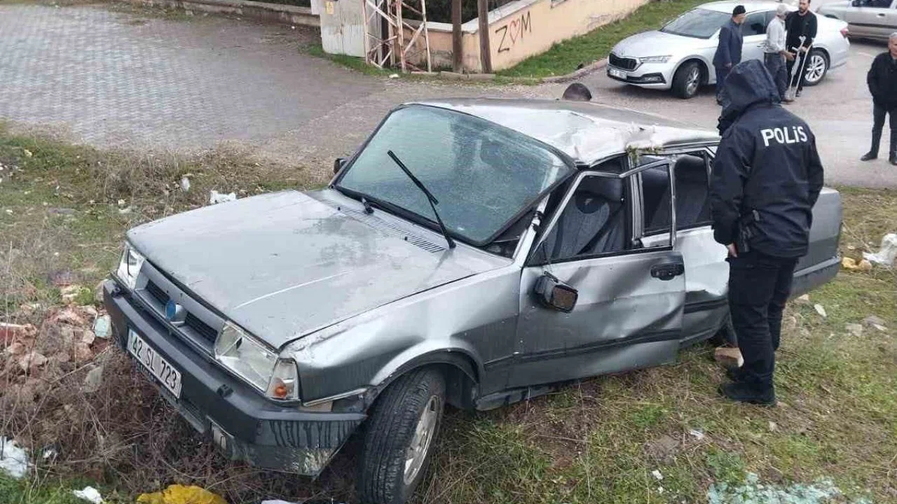 Elazığ’da trafik kazası: 1 yaralı