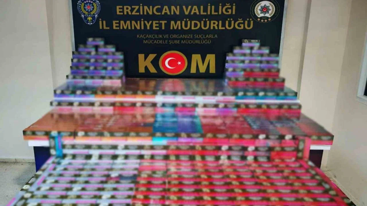 Erzincan’da kaçakçılık operasyonunda 6 zanlı yakalandı