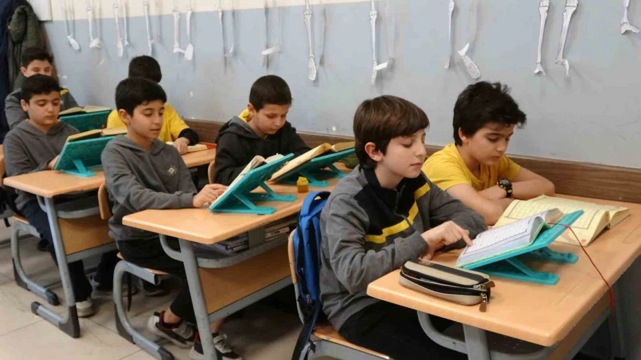 Gaziantep’te Ramazan’ın manevi iklimi okullarda yaşatılıyor