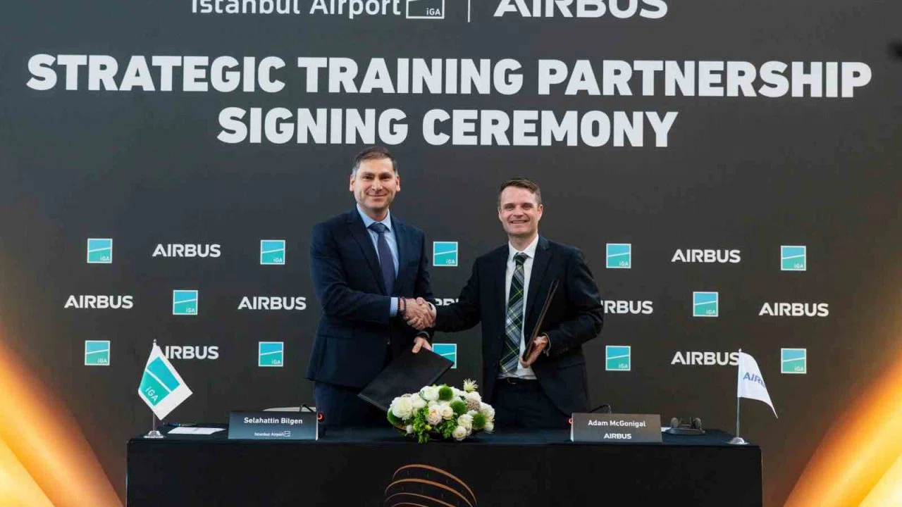 İGA İstanbul Havalimanı ve Airbus eğitim ortağı oldu