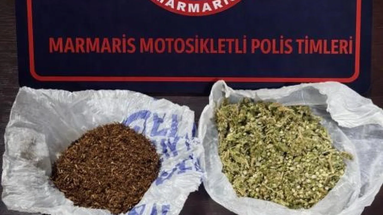 Kavga ihbarına giden polis torbalarca uyuşturucu yakaladı