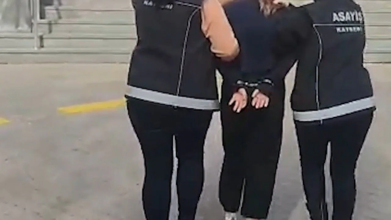 Kayseri’de 30 yıl 9 ay kesinleşmiş hapis cezası olan kadın hükümlü yakalandı