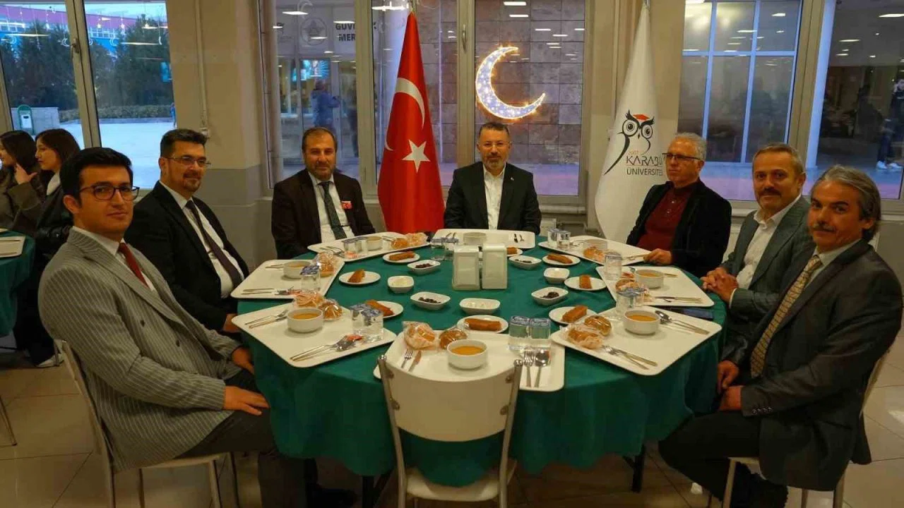 KBÜ’de "Mehmet Âkif Ersoy ve İstiklal Marşı İftarı" programı düzenlendi