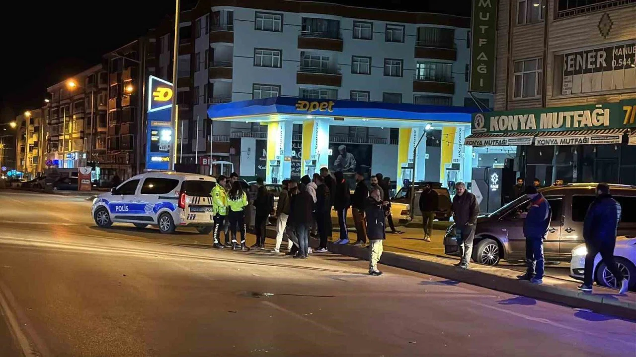 Kulu’da otomobil yayaya çarptı: 1 yaralı
