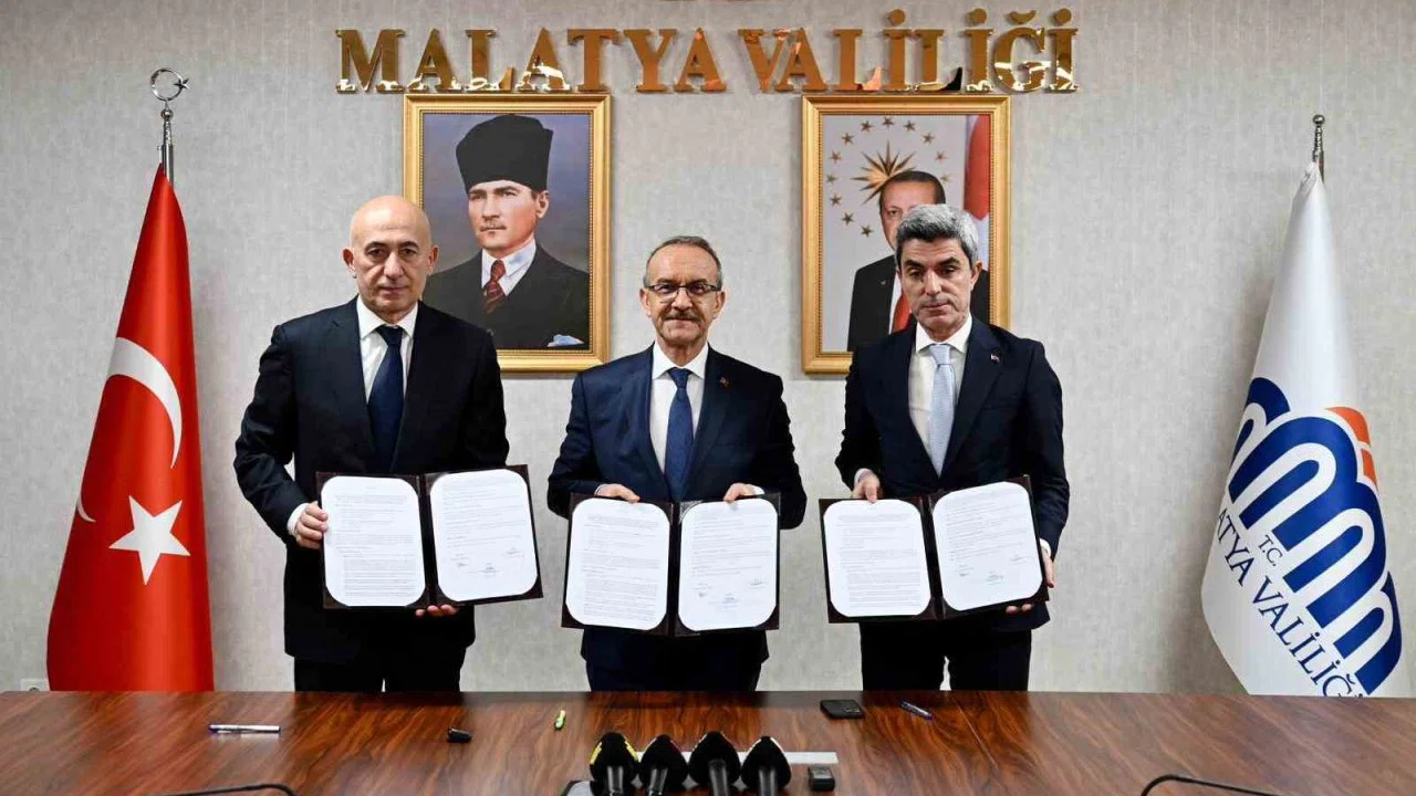 Malatya’da 32 derslikli lise için protokol imzalandı