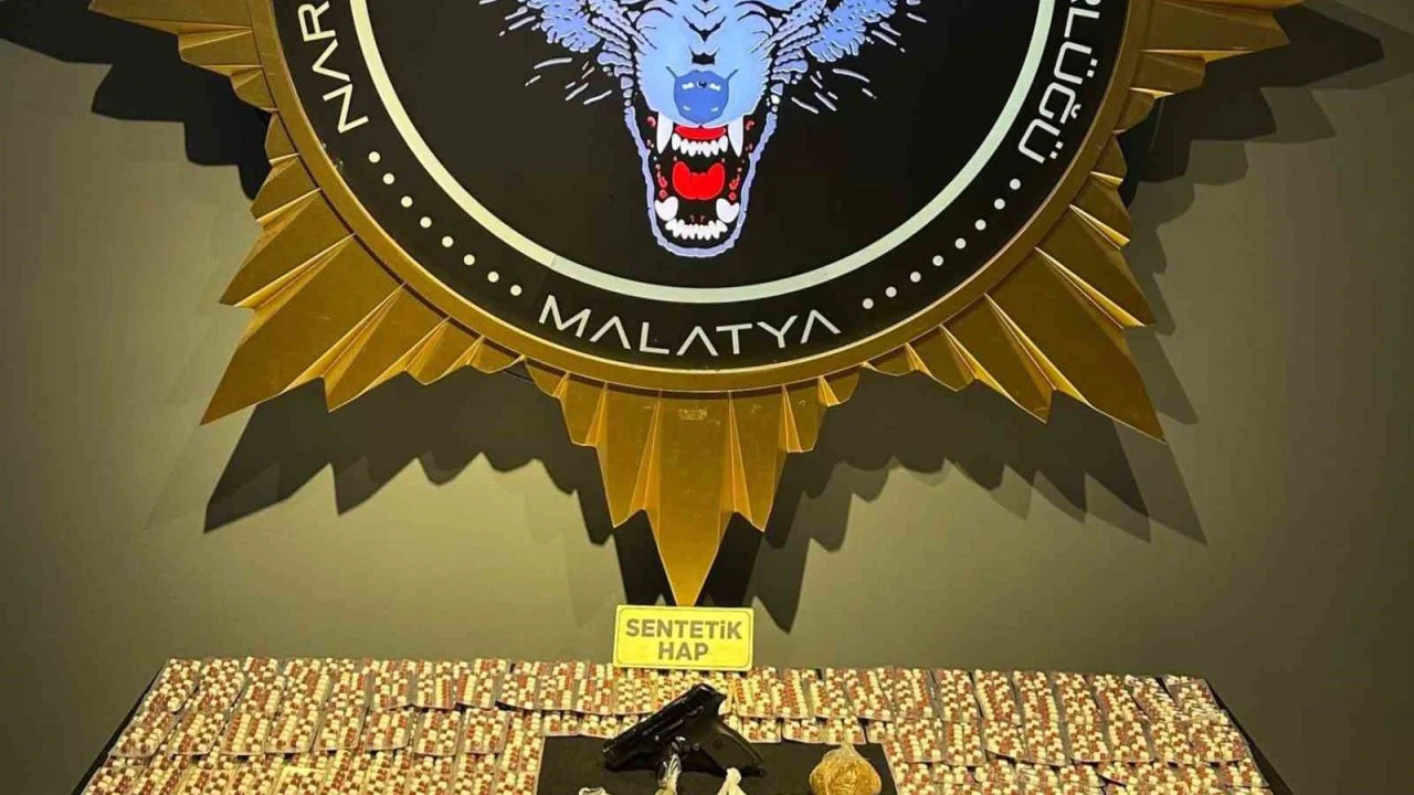 Malatya’da uyuşturucu operasyonu: 5 tutuklama