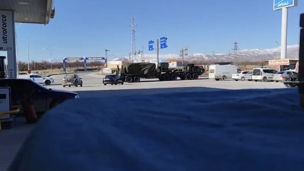 Malatya’ya konuşlandırılacak patriot için sevkiyatlar sürüyor
