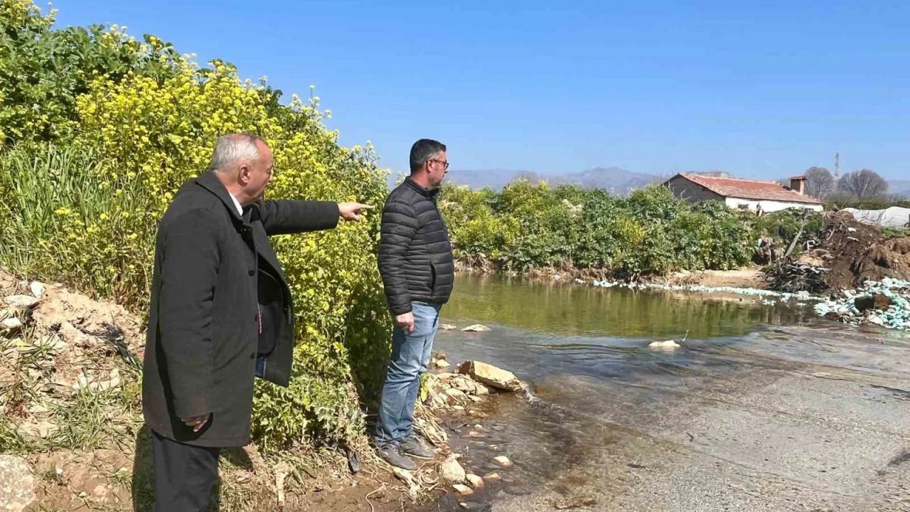 Malgaç Çayı’nda ulaşımı rahatlatan düzenleme