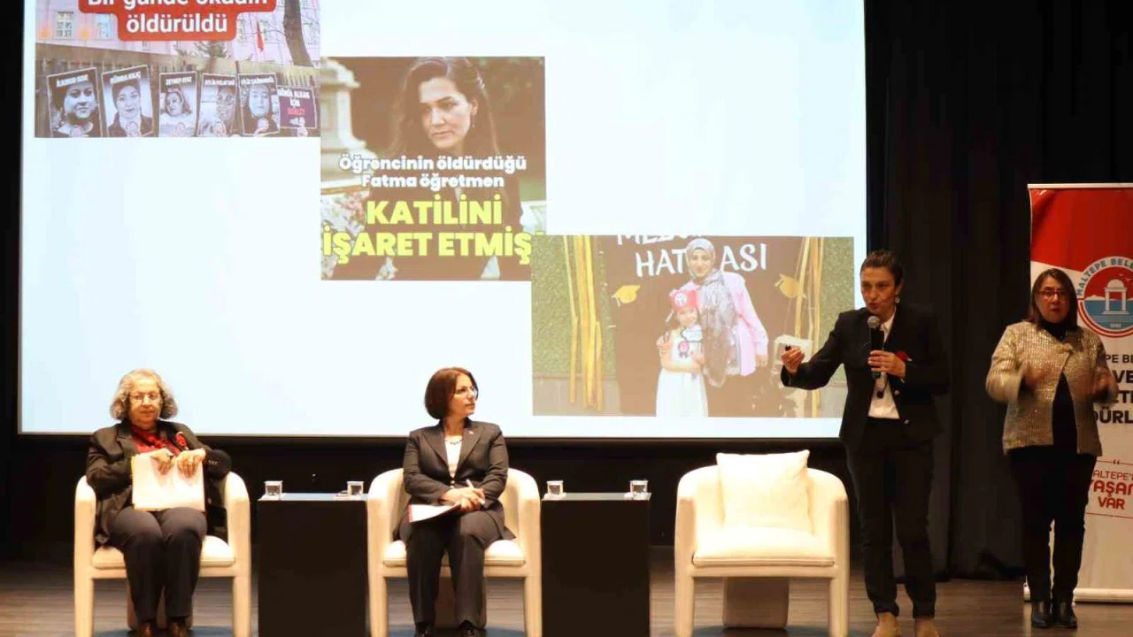 Maltepe’de "Dünya Emekçi Kadınlar Günü" paneli: "Şiddet kadınlarımızın gücünü yenemedi, biz onu yeneceğiz"