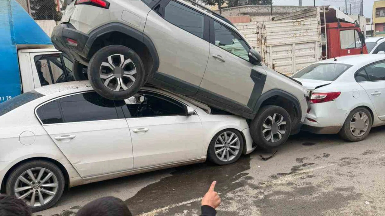 Mardin’de zincirleme trafik kazası