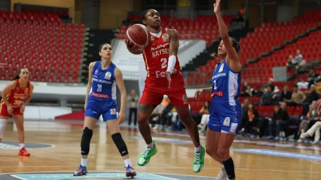 Melikgazi Kayseri Basketbol ligi 8. sırada tamamladı