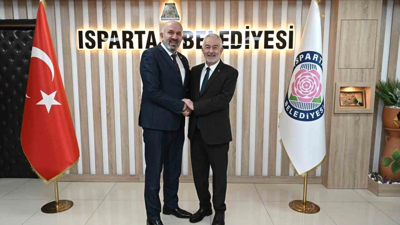 Muhtarlar konfederasyonu heyeti Isparta’da bir araya geldi