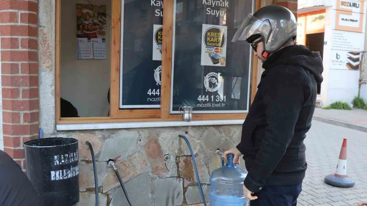 Nazilli’nin 50 yıllık iyi su hattı yenilendi